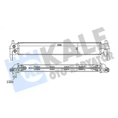 KALE Turbo Radyatörü (735310) - VW Grubu (VW/Audi/Seat/Skoda) 344780
