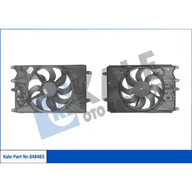 KALE Fan Motoru (120ps Davlumbazli) - Fiat / Alfa / Lancia 348465