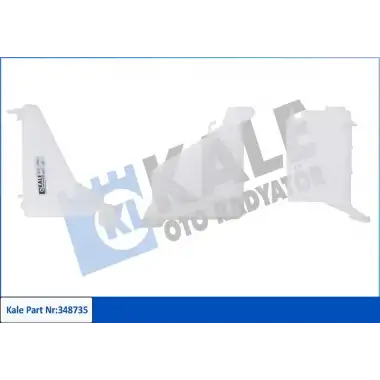 KALE Radyatör Yedek Su Deposu (Kapaksiz) (348735) - Kore Araçları (Hyundai/Kia)