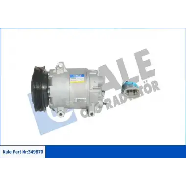 KALE Klima Kompresörü ([6PK - V Kayış Kasnağı] [125mm]) (349870) - Renault / Dacia