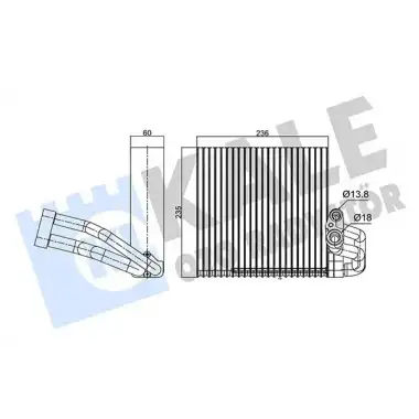 KALE Evaporator (350135) - Ford