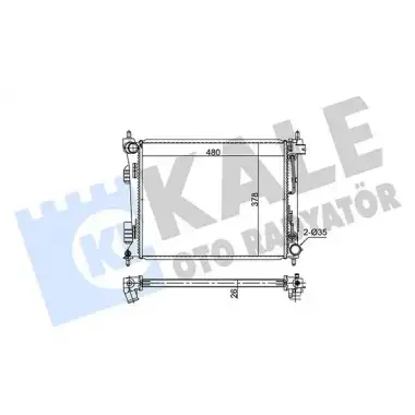 KALE Su Radyatörü (A/T 480x382x26) - Kore Araçları (Hyundai/Kia) 354280