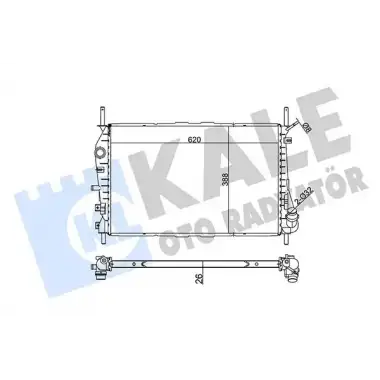 KALE Su Radyatörü (Brazing Klimalı) (356400) - Ford