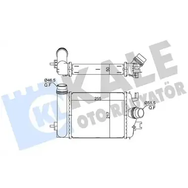 KALE Turbo Radyatörü (Intercooler) (375770) - Renault / Dacia
