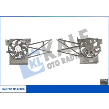 KALE Klima Fan Motoru (Davlumbazli 310mm) - Opel 419100
