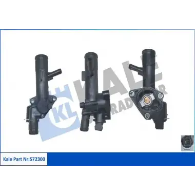 KALE Termostat ((89 °C) Komple Termostat - Plastik Gövdeli) - Renault / Dacia 572300