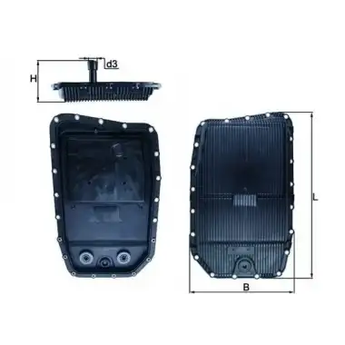 MAHLE Şanzıman Yağ Karteri - BMW / Mini MHL HX152