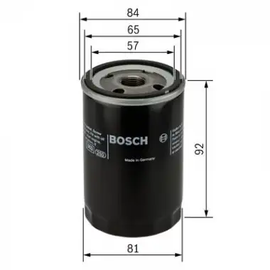 BOSCH Yağ Filtresi (0986452036) - Japon Araçları