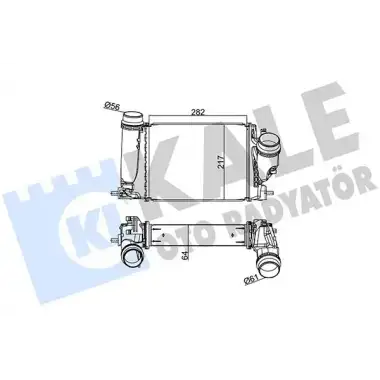 KALE Turbo Radyatörü (Intercooler) (350985) - Japon Araçları