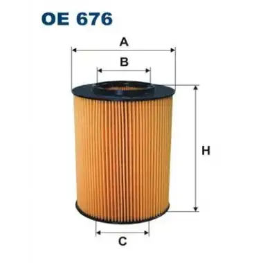 FILTRON Yağ Filtresi (Filtre Elemanı) (OE 676) - Ağır Vasıta