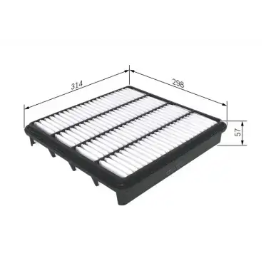 BOSCH Hava Filtresi (F026400226) - Japon Araçları