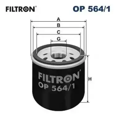 FILTRON Yağ Filtresi (OP 564/1) - Opel