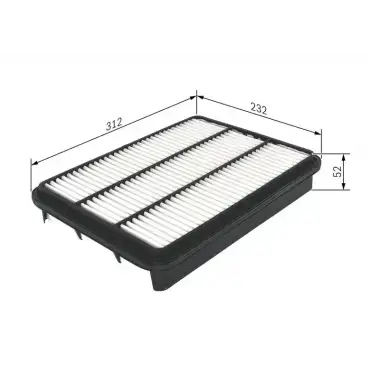 BOSCH Hava Filtresi (F026400225) - Japon Araçları