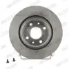 FERODO Fren Diski Ön (Takım Orta BOY 259mm) - Renault / Dacia FRD DDF1096