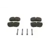 BOSCH Fren Balatası Arka (0986424750) - Fiat / Alfa / Lancia