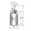 BOSCH Yakıt Filtresi (F026403014) - Volvo