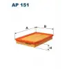 FILTRON Hava Filtresi (1004509 /1e00-13-z40/f02z9601) - Ford AP 151