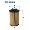 FILTRON Yağ Filtresi (OE 649/4) - BMW / Mini