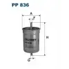 FILTRON Yakıt Filtresi (KL 9 / H80wk01) - Mercedes-Benz PP 836