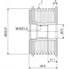 VALEO Alternatör Kasnağı (588096) - VW Grubu (VW/Audi/Seat/Skoda)