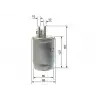 BOSCH Yakıt Filtresi (0450906357) - Ford
