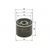 BOSCH Yağ Filtresi (Atom) - Renault / Dacia 0451104025