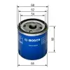 BOSCH Yağ Filtresi (Atom) - Renault / Dacia 0451104025