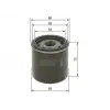 BOSCH Yağ Filtresi (0986452028) - Japon Araçları