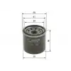 BOSCH Yağ Filtresi (0986452058) - Opel