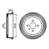 BOSCH Kampana Arka (0986477100) - Opel