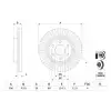 BOSCH Fren Diski Ön (0986479E35) - Japon Araçları