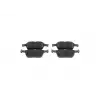 BOSCH Fren Balatası Arka (Fdb4434 / Gdb1957) - VW Grubu (VW/Audi/Seat/Skoda) 0986494659
