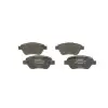 BOSCH Fren Balatası Ön (Küçük Tip 257 MM Diskler için) - Opel 0986495237