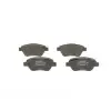 BOSCH Fren Balatası Ön (Küçük Tip 257 MM Diskler için) - Opel 0986495237