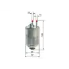 BOSCH Yakıt Filtresi (09864B2007) - Ford