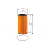 BOSCH Yağ Filtresi (Filtre Elemanı) (09864B7001) - Ağır Vasıta