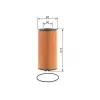 BOSCH Yağ Filtresi (Filtre Elemanı) (09864B7003) - Ağır Vasıta