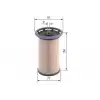 BOSCH Yakıt Filtresi (E439kp / Kx386) - VW Grubu (VW/Audi/Seat/Skoda) 1457070014