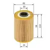BOSCH Yağ Filtresi (Ox160d / L314) - VW Grubu (VW/Audi/Seat/Skoda) 1457429142