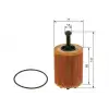 BOSCH Yağ Filtresi (E19h D83 / OX 188d) - VW Grubu (VW/Audi/Seat/Skoda) 1457429192