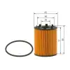 BOSCH Yağ Filtresi (Tirnakli Tip) - Fiat / Alfa / Lancia 1457429256