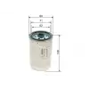 BOSCH Yakıt Filtresi (1457434106) - Fiat / Alfa / Lancia