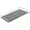 BOSCH Polen Filtresi (Lak83 (Karbonlu)) - VW Grubu (VW/Audi/Seat/Skoda) 1987432343
