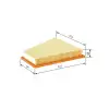 BOSCH Hava Filtresi (LX 2787) - BMW / Mini F026400149