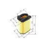 BOSCH Hava Filtresi (F026400480) - Mercedes-Benz