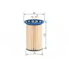 BOSCH Yakıt Filtresi (E424kp / Kx342) - VW Grubu (VW/Audi/Seat/Skoda) F026402809