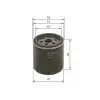 BOSCH Yağ Filtresi (4m5j 6714 Da/4m5q 6714 CA) - Ford F026407017