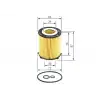 BOSCH Yağ Filtresi (F026407166) - Mercedes-Benz
