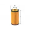 BOSCH Yağ Filtresi (Ox1076d / E219hd330) - VW Grubu (VW/Audi/Seat/Skoda) F026407270