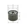 BOSCH Yağ Filtresi (F026407279) - Ford